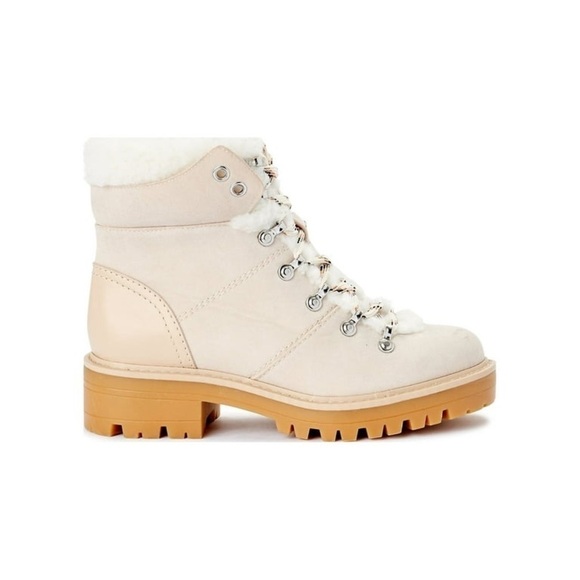 Time and Tru Cream Colored Hiker Boots 11 - Picture 1 of 7